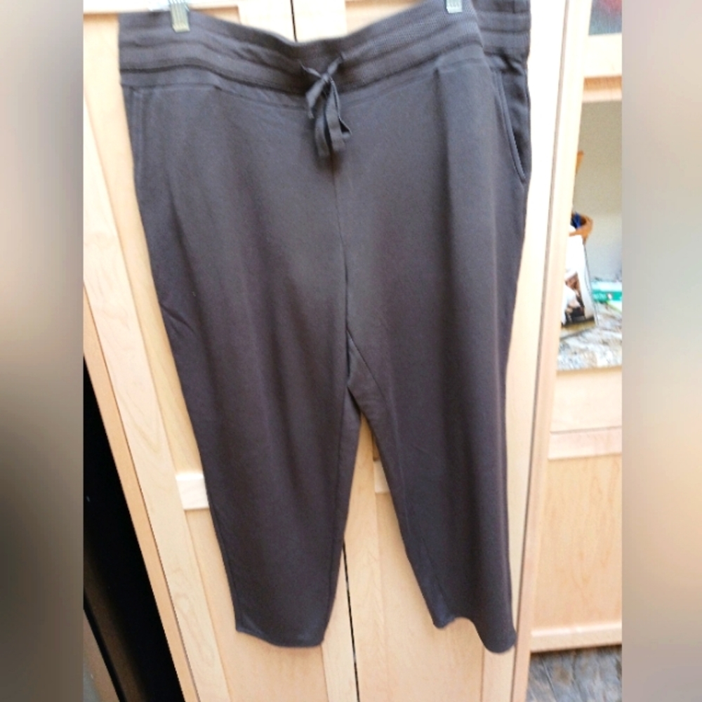 J jill  brown knit pants size XLP